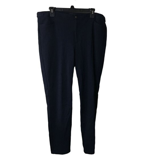 TALBOTS BLUE LEXINGTON PANT WOMENS SIZE 14 - Picture 1 of 4